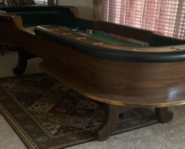 12' Craps Table For Sale